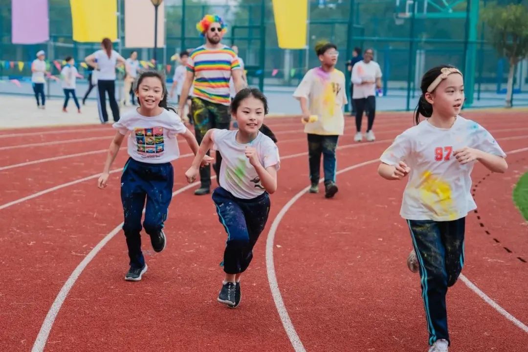 嘉兴诺德安达学校第二届慈善彩虹跑，共筑爱心之路 - Colour run 2023